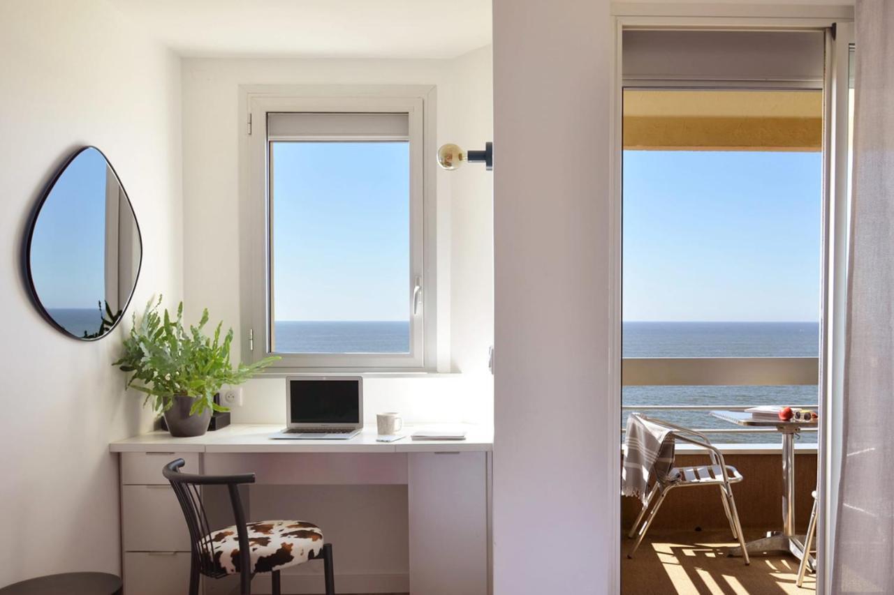 Nouvelle Vague Modern Ocean View Studio W Balcony - Swimming Pool Біарріц Екстер'єр фото