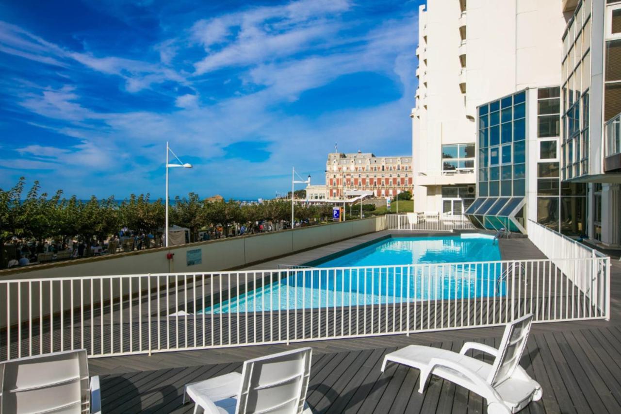Nouvelle Vague Modern Ocean View Studio W Balcony - Swimming Pool Біарріц Екстер'єр фото