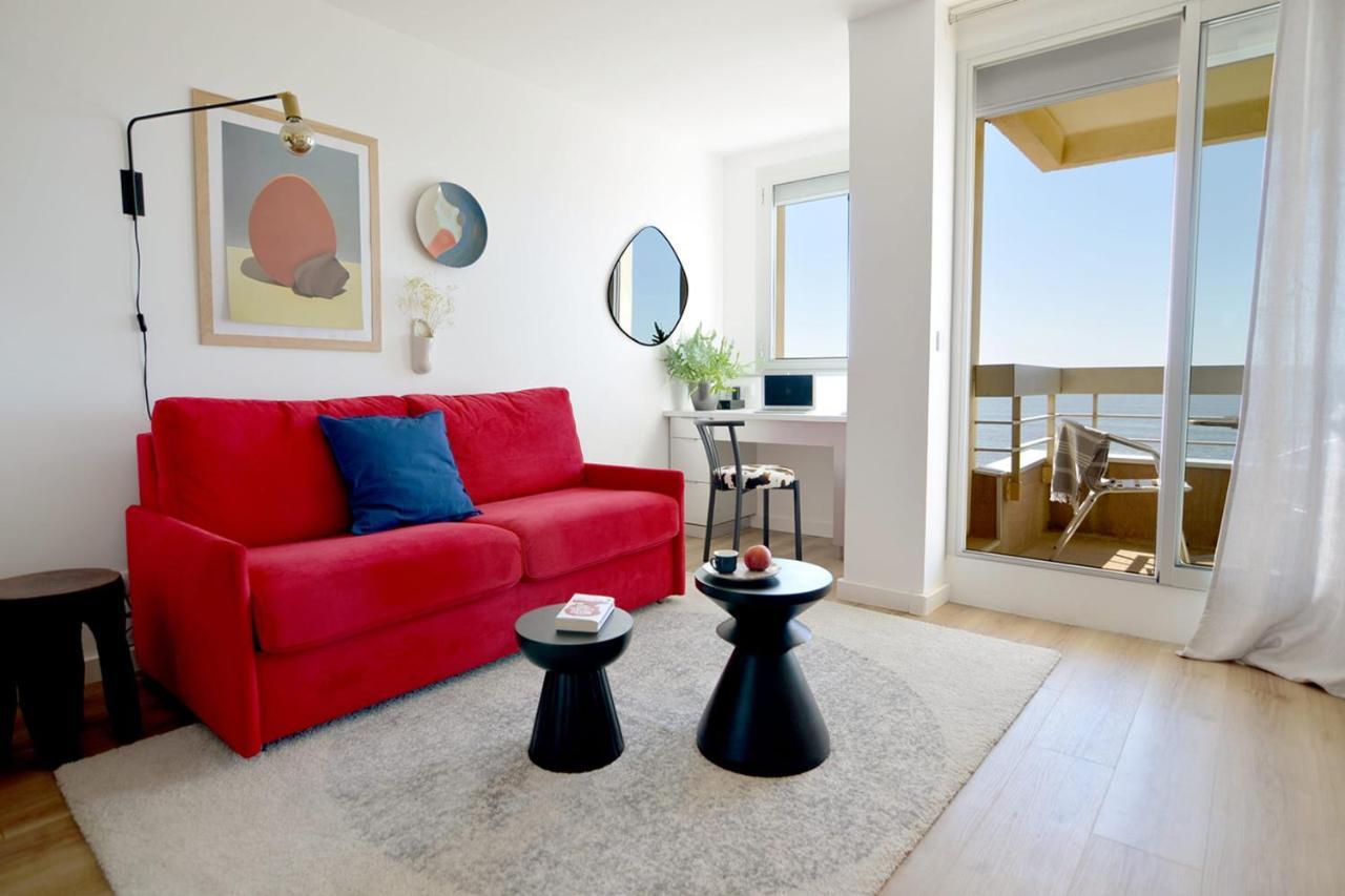 Nouvelle Vague Modern Ocean View Studio W Balcony - Swimming Pool Біарріц Екстер'єр фото
